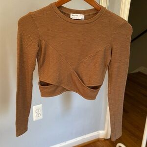 Bershka sweater from Spain crop top